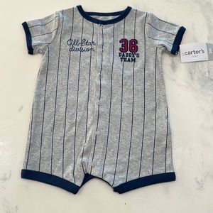 Carters “All-Star division” onesie. Size 3m.